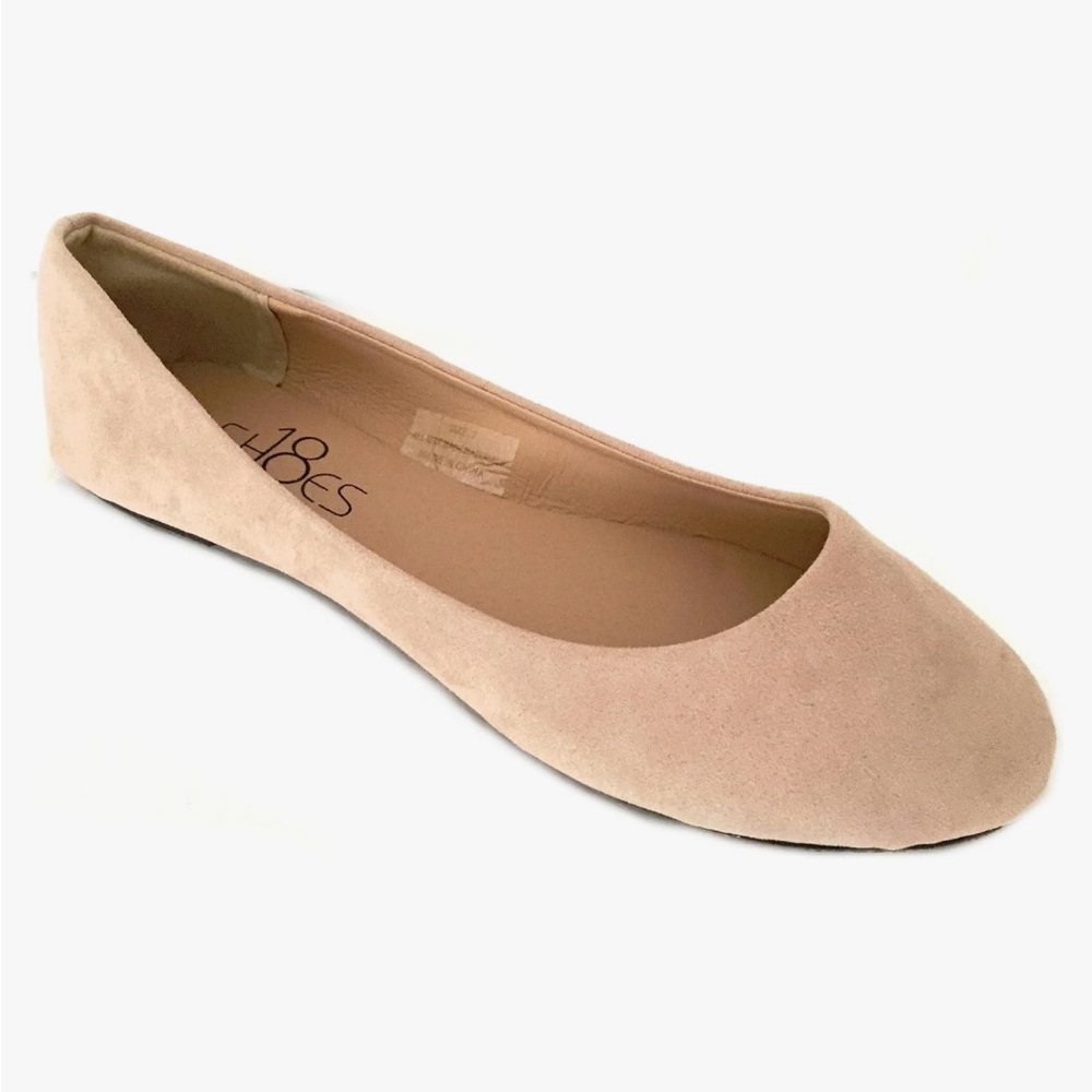 BRAND NEW Tan Minimalist Ballet Flats